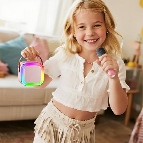 viral Kids Karaoke Microphone Machine