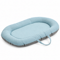 Baby Sleeping Pod -Alison Twill Blue
