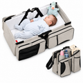 Portable Baby Travel Cot (Foldable)