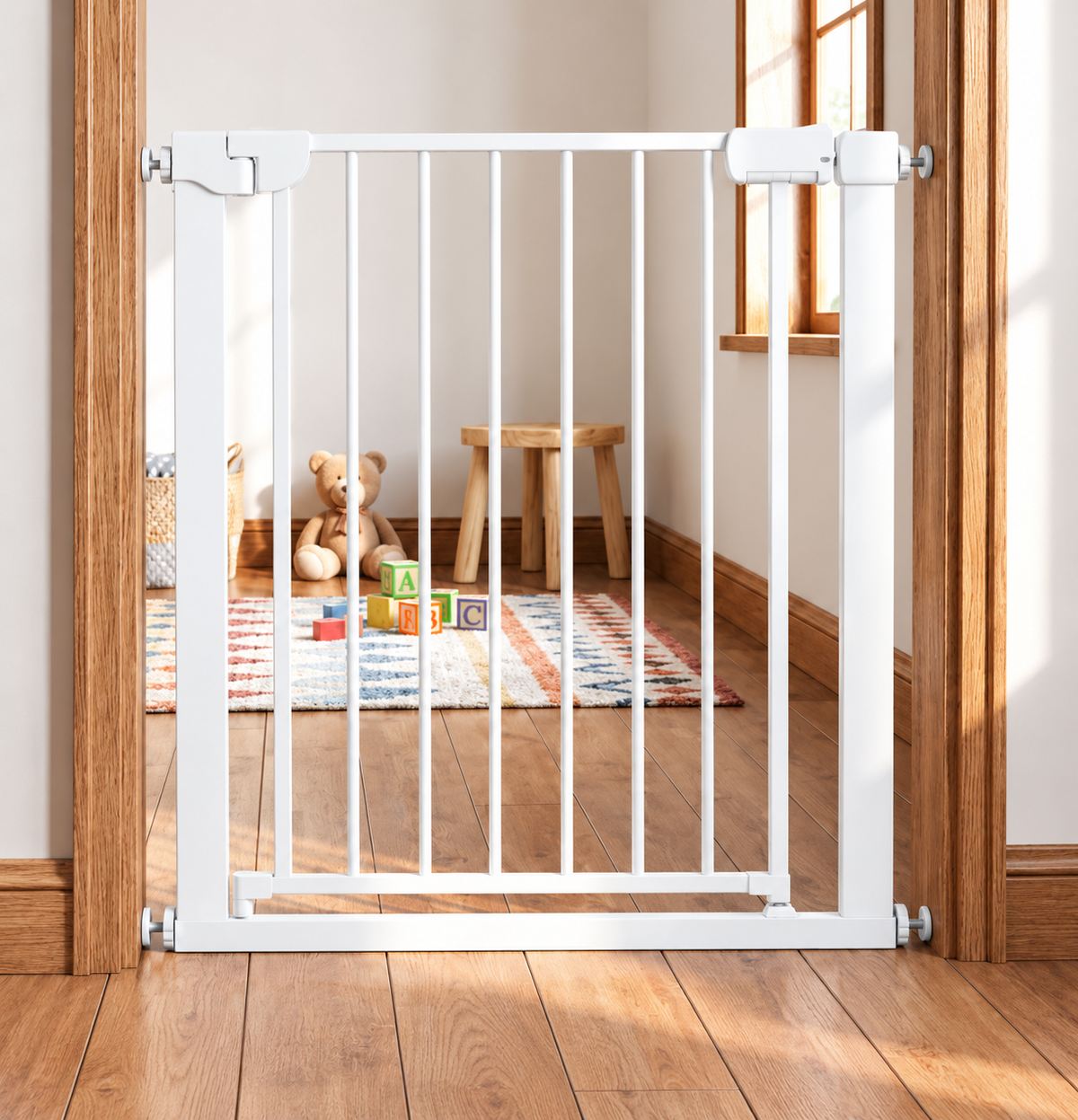 Adjustable Baby Safety Gate (Pressure Mounted)