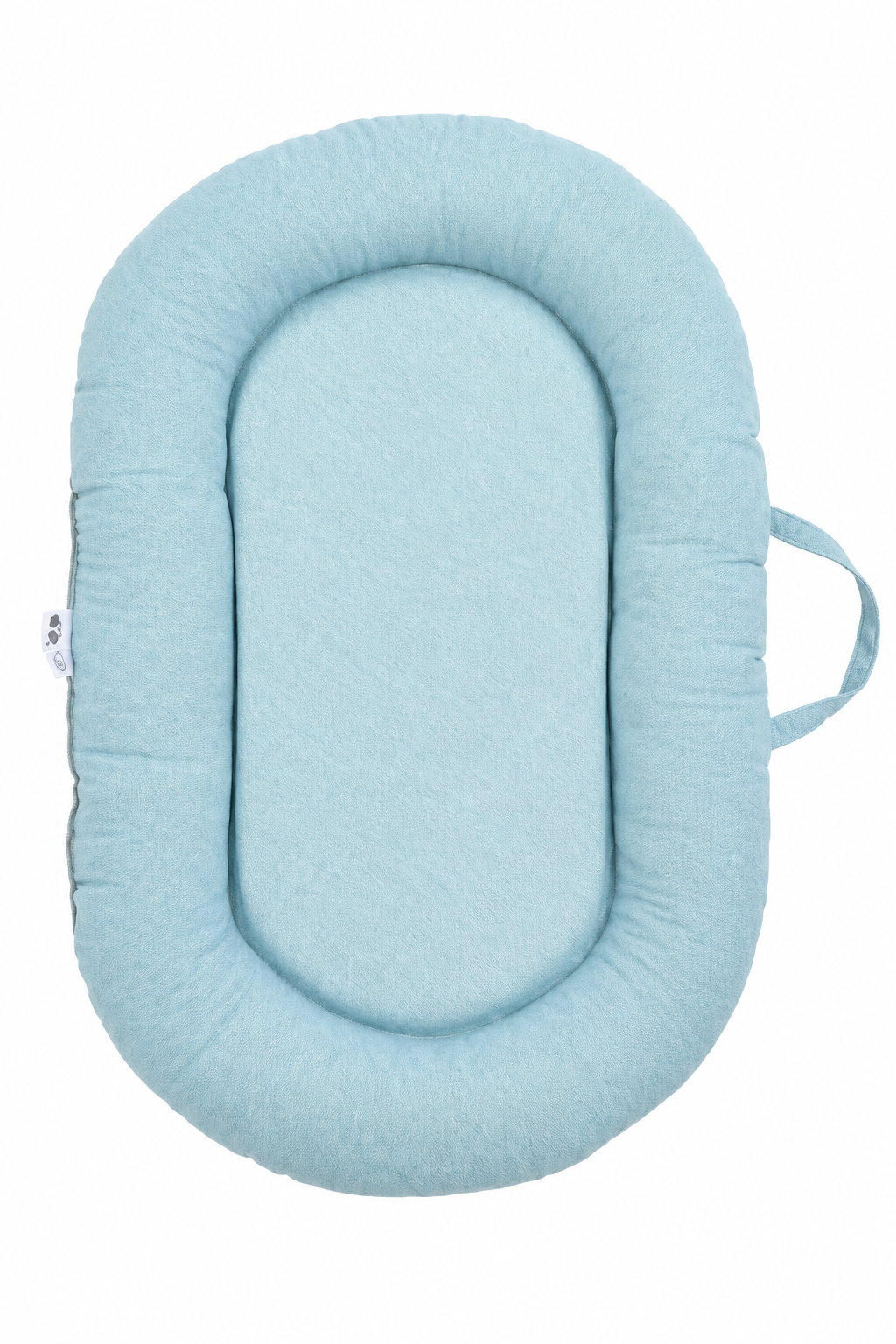 Baby Sleeping Pod -Alison Twill Blue