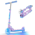 Folding Kids Scooter Tricycle Ride Toys with Flashing Light Wheels